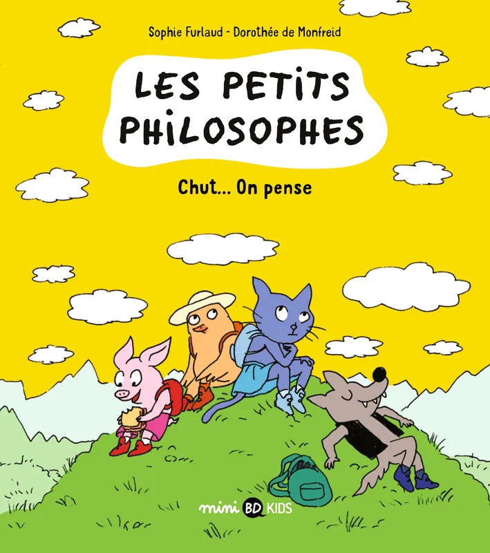Livres BD 2, Les petits philosophes, Tome 02, Chut... on pense Sophie Furlaud