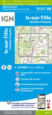 3121Sb Is-Sur-Tille/Fontaine-Francaise