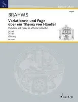 Variations and Fugue on a Theme by Handel, Bearbeitung für Orgel. op. 24. organ.