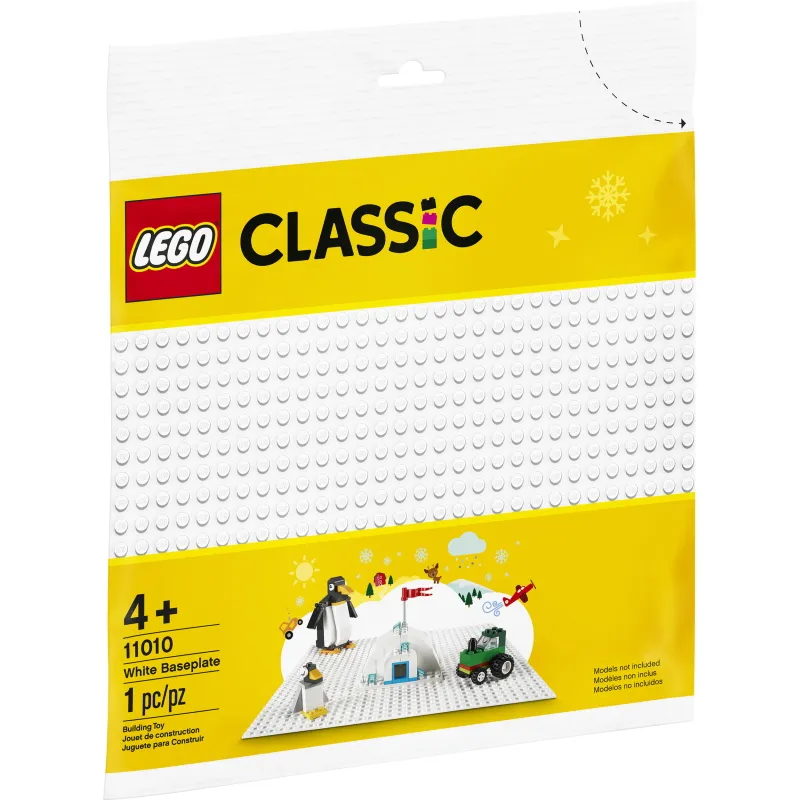 Jeux et Jouets Jeux de construction Lego, briques et blocs Plaque de base blanche Classic