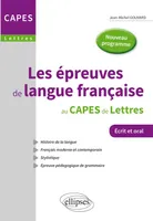 Les épreuves de langue française au Capes de lettres - Nouvelle épreuve
