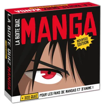 La boîte quiz Manga - nouvelle édition, Pour les fans de mangas et d'anime !