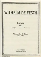 Sonata in F Major, cello and piano.