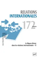 Relations internationales 2017 - n° 172