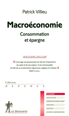 Macroéconomie : consommation et épargne, consommation et épargne