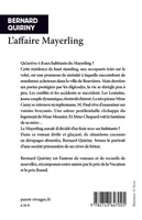 Livres Littérature et Essais littéraires Romans contemporains Francophones L'affaire Mayerling Bernard Quiriny