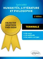 Spécialité Humanités, Littérature et Philosophie. Terminale.