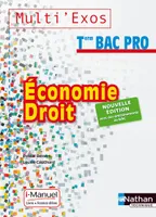 Economie-droit Term Bac pro - Livre + Licence élève (Multi'exos) - 2016