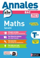 Annales BAC 2023 Maths Terminale - Corrigé