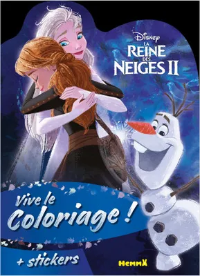 Disney La Reine des Neiges 2 - Vive le coloriage ! (Elsa, Anna et Olaf)