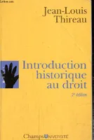 Introduction historique au droit (2eme edition)