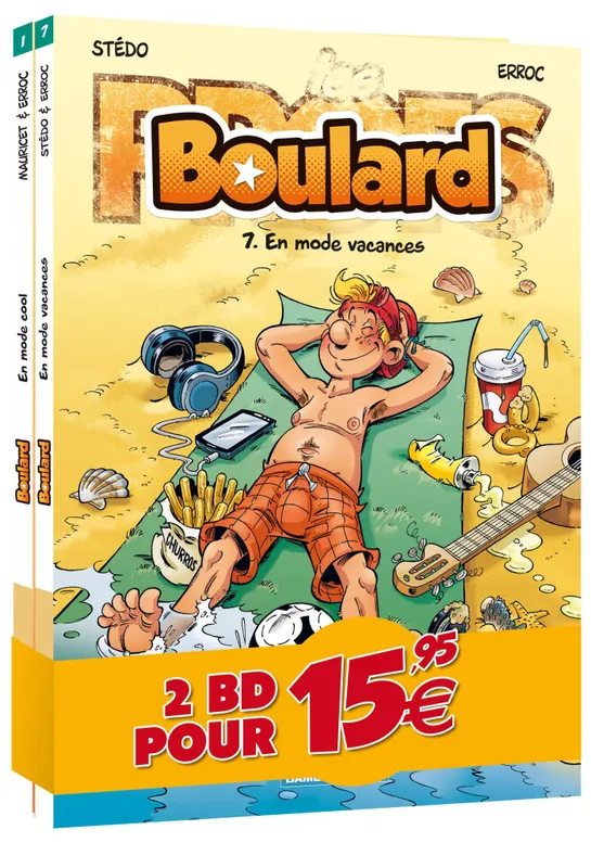 Livres BD Les Classiques Les Profs présentent Boulard - Starter Pack - tome 01 - tome 07 Erroc