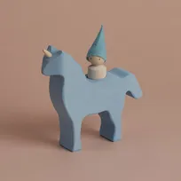 Licorne avec Gnome