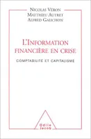 L' Information financière en crise, Comptabilité et capitalisme