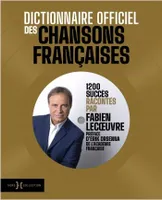 Dictionnaire officiel des chansons françaises, 1.200 succès