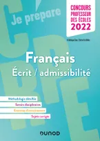 Concours Professeur des écoles - Français - Ecrit / admissibilité - CRPE 2022, Écrit-admissibilité