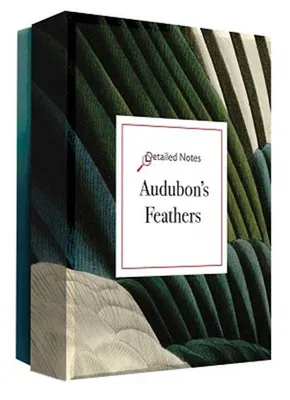 Audubon's Feathers - A Detailed Notes notecard set /anglais