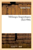 Mélanges linguistiques