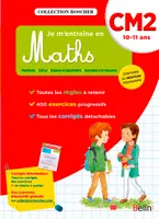 Je m'entraîne en maths CM2 - Cahier, Édition 2016