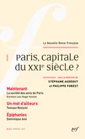 Paris, capitale du XXIᵉ siècle ?