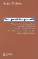 Petit Panthéon portatif, Althusser, Borreil, Canguilhem...
