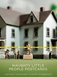 Naughty Little People Postcards /anglais
