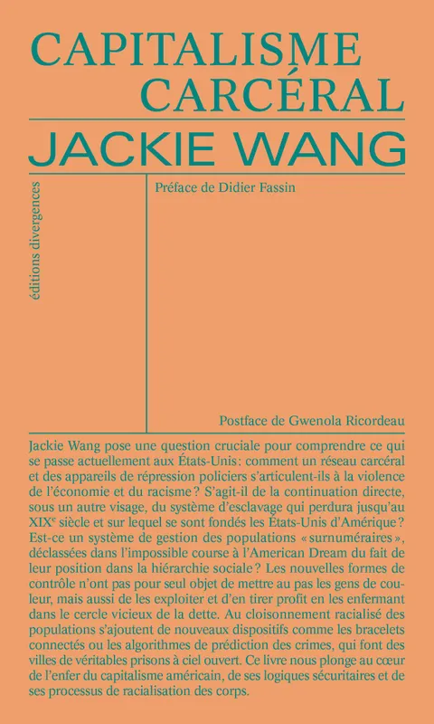 Livres Sciences Humaines et Sociales Sciences politiques Capitalisme carcéral Jackie WANG