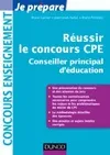 Réussir le concours CPE (Conseiller principal d'éducation)