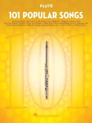 101 Popular Songs, for Flute