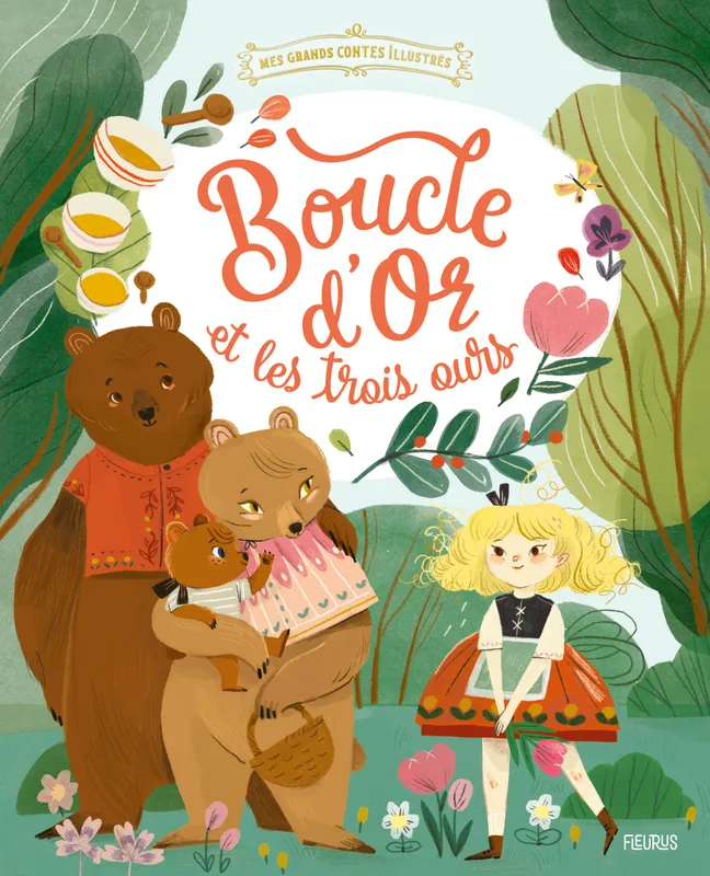 Jeux et Jouets Livres Livres pour les 3-6 ans Contes Boucle d'Or et les trois ours Charlotte Grossetête