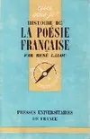 Histoire de la poésie française, des origines à 1940