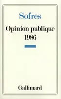Opinion publique 1986