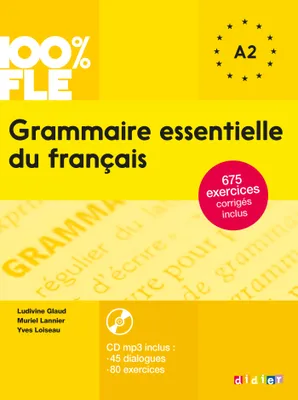 Grammaire essentielle du français niv. A2 - Livre + CD, A1-a2