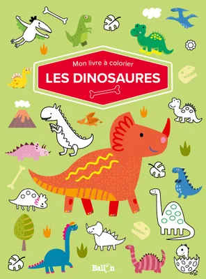 Mon livre à colorier - Les dinosaures