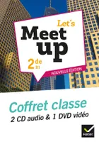Let's Meet up ! - Anglais 2de Éd. 2019 - Coffret CD/DVD