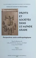 Droits et sociétés dans le monde arabe : perspectives socio-anthropologiques