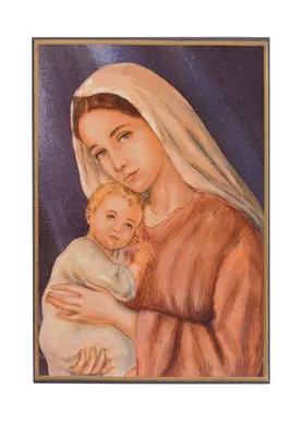 La Vierge de l'Espérance - Icône classique 15,1x10,6 cm -  723.72