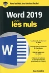 Word 2019 Poche Pour les Nuls