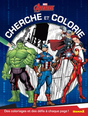 Marvel Avengers Cherche et colorie