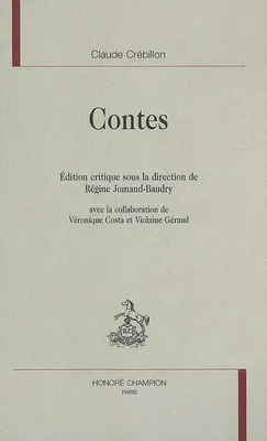 Bibliothèque des génies et des fées, 17, Contes
