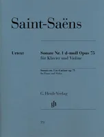 Sonate Nr. 1 Ré Mineur op. 75, Violon et piano