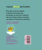 Livres Jeunesse de 3 à 6 ans Albums Tout propre, Un pop-up pour les petits Olivia Cosneau, Bernard Duisit