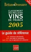 Le classement 2005 des meilleurs vins de France