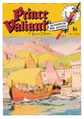 Prince Valiant ., [1967-1969], Les îles brumeuses, Prince Valiant, planche 1598 du 24 septembre 1967 à la planche 1693 du 20 juillet 1969