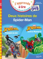 Disney - Spécial DYS (dyslexie) 2 Histoires de Spider-Man Niveau débutant