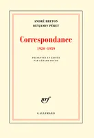 Correspondance, (1920-1959)