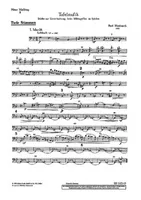Plöner Musiktag, B Tafelmusik. Flute, Trumpet or Clarinet and Strings (high, medium, low).
