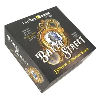 Boîte escape game Baker Street - L'héritage de Sherlock holmes - Nouvelle édition