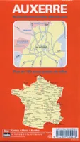 Plan de ville Auxerre 1/9.000