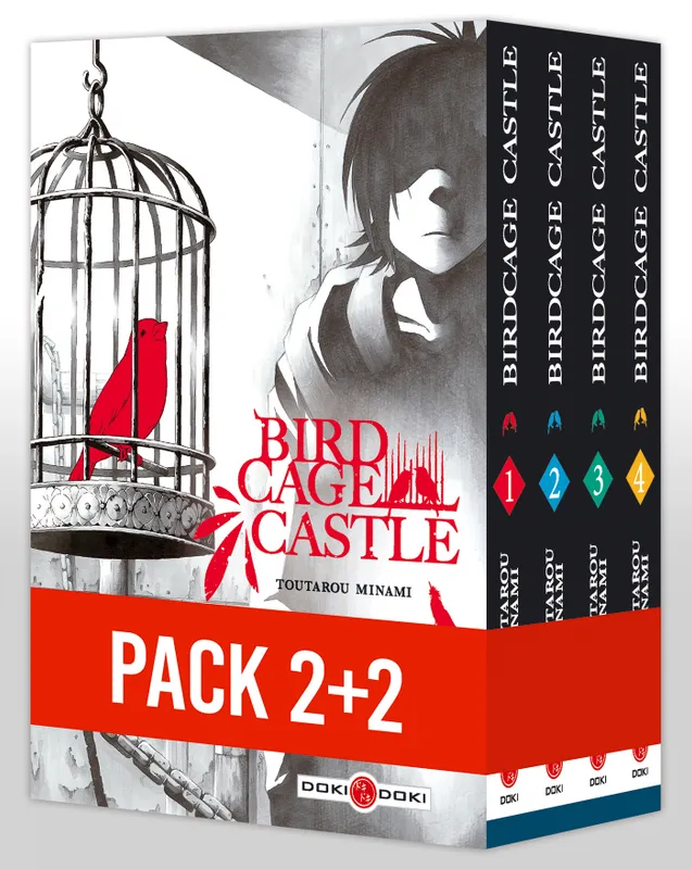 Birdcage Castle - vol. 01 à 04 - Pack série complète Toutarou Minami